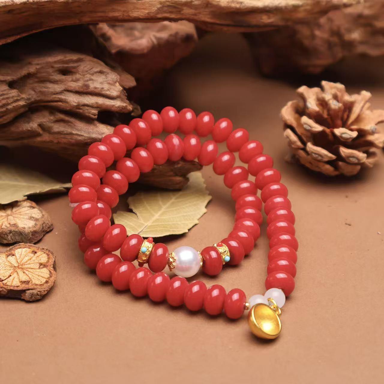 JG0040-双圈菩提手串