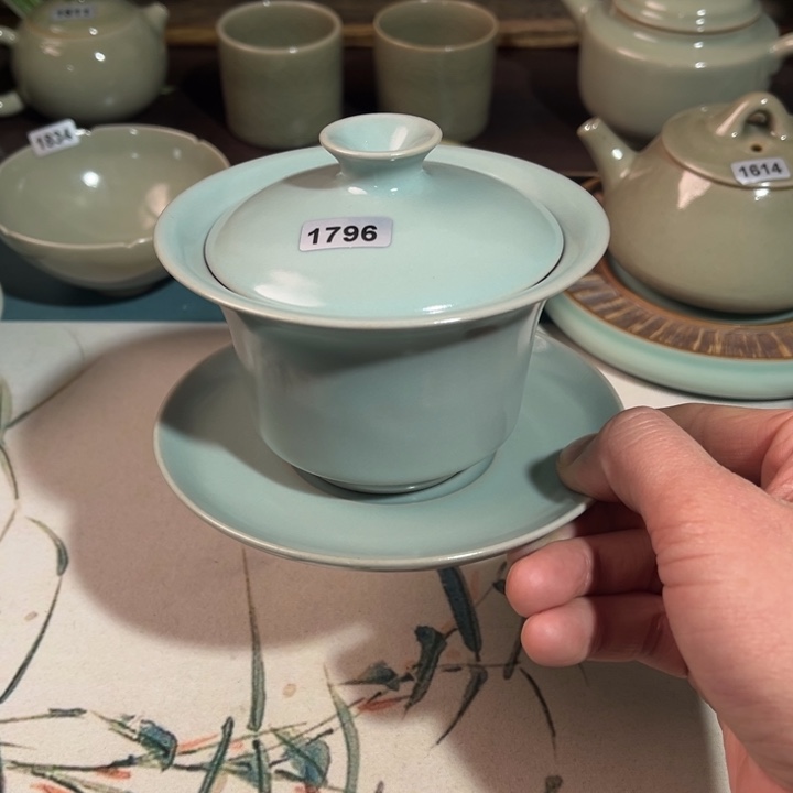 汝瓷1796 青鸾汝瓷汝州发货