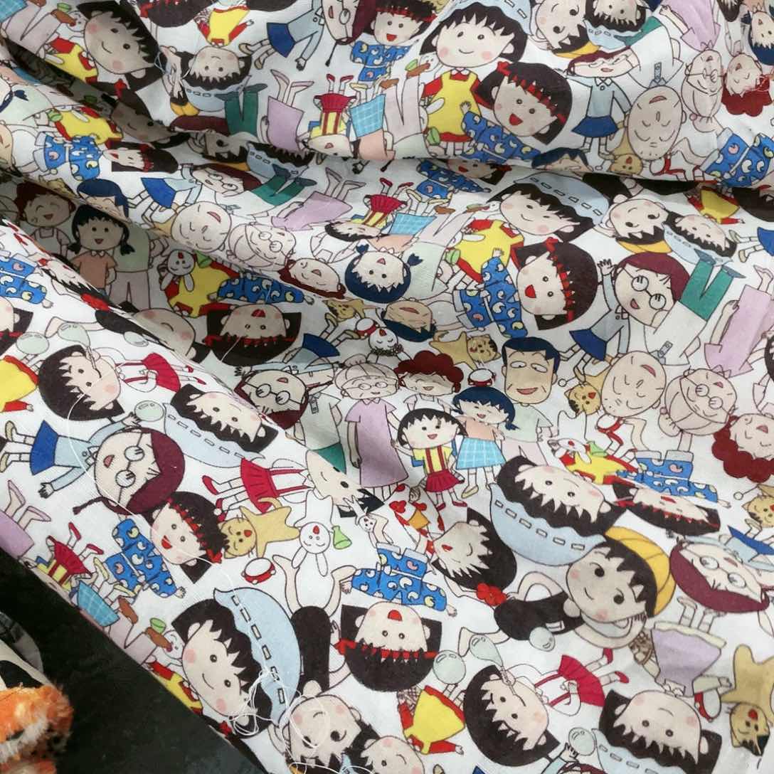 爱****咪一米价全面时代纯棉双层纱1.4米宽果子布地卷