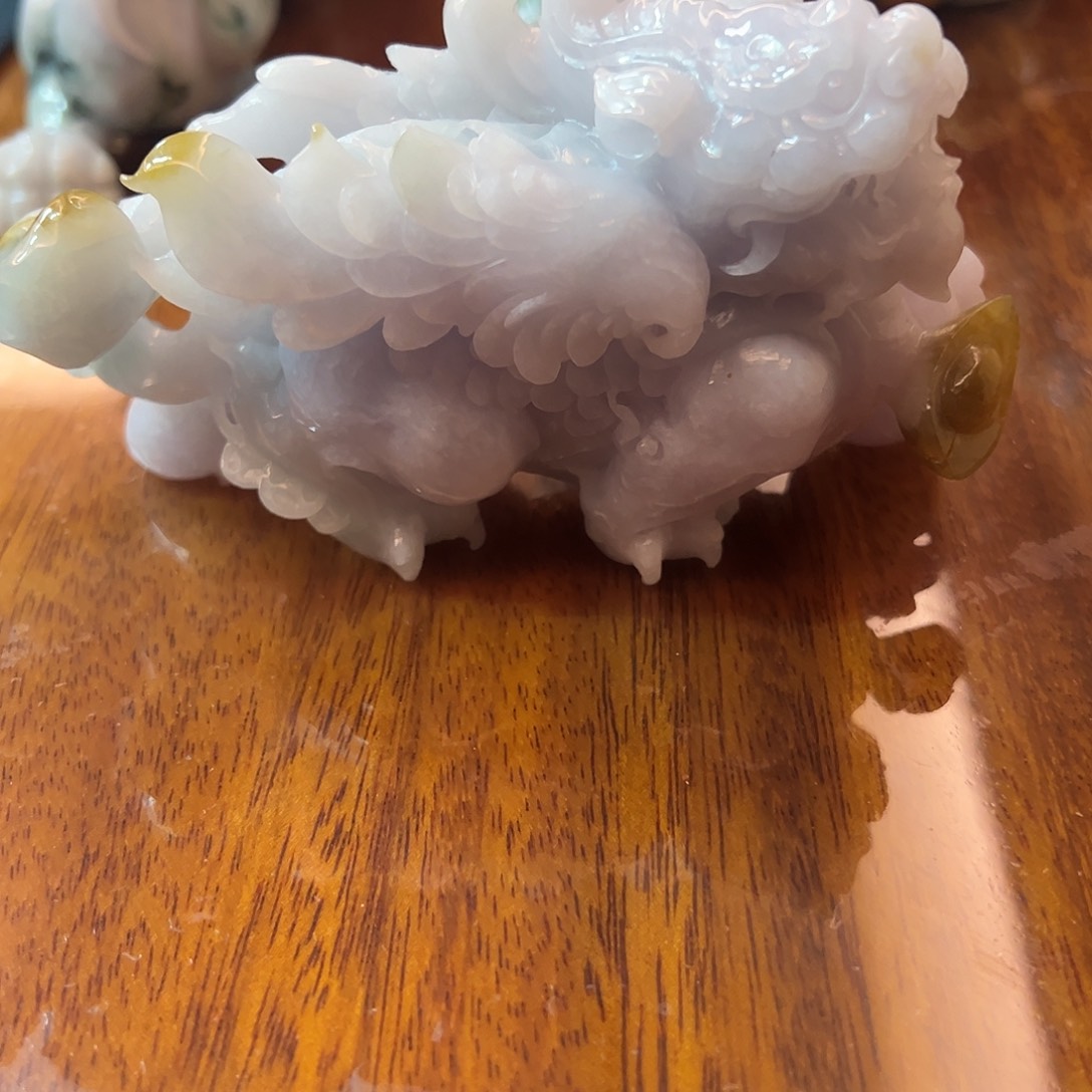 翡翠未镶嵌挂件翡翠摆件