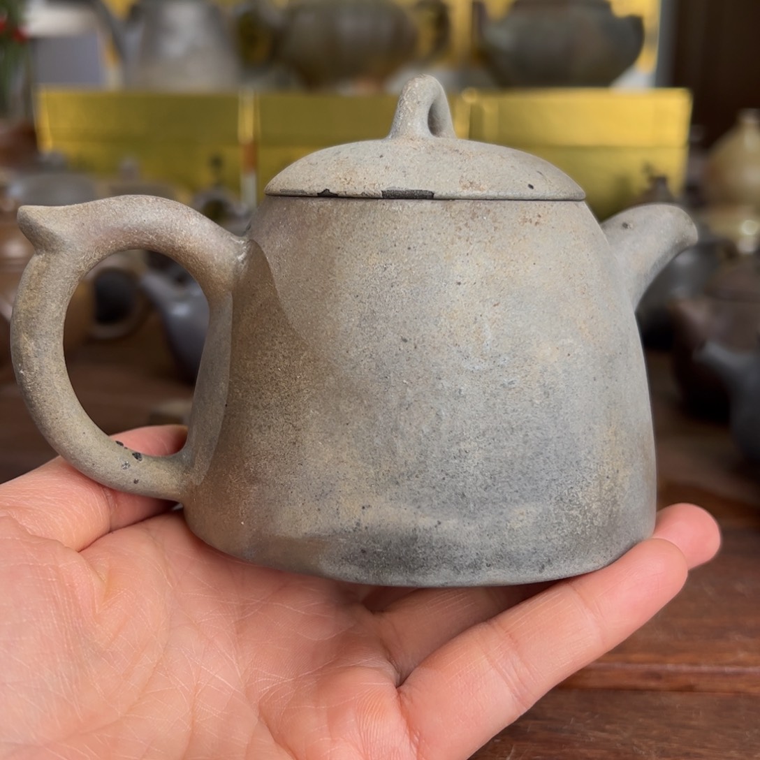 贵台龙窑柴烧茶壶A08
