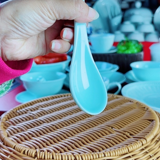 青瓷影青勺子四个