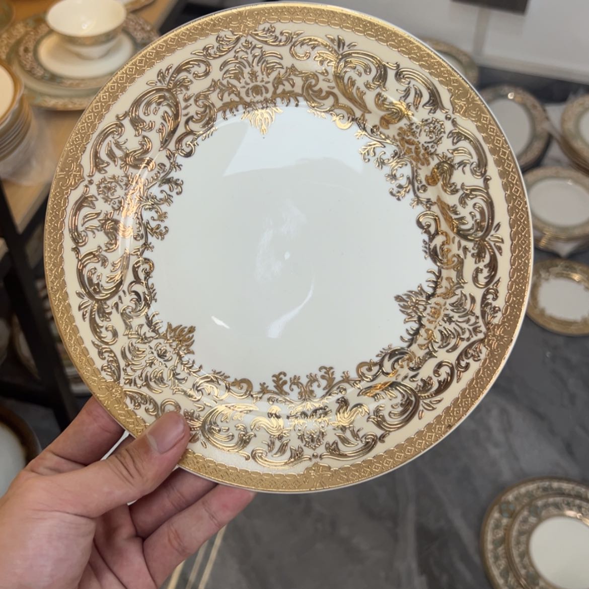 【闪购商品】瓷片8寸平盘两个一单福利价