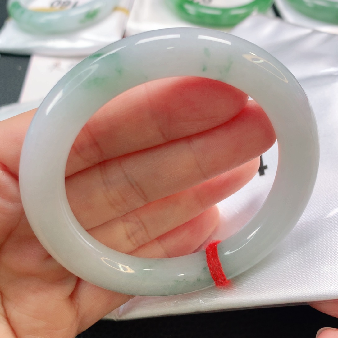 未镶嵌手镯翡翠57圆