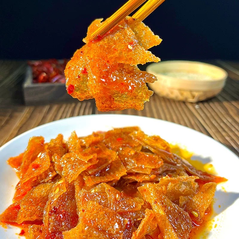 现任爆爽魔芋片 手工炒制新鲜现做【山胡椒油味】