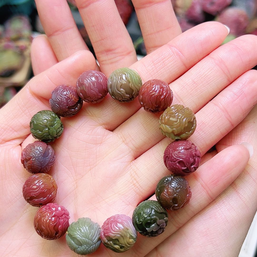 玛瑙/玉髓颈饰未镶嵌用****2手串