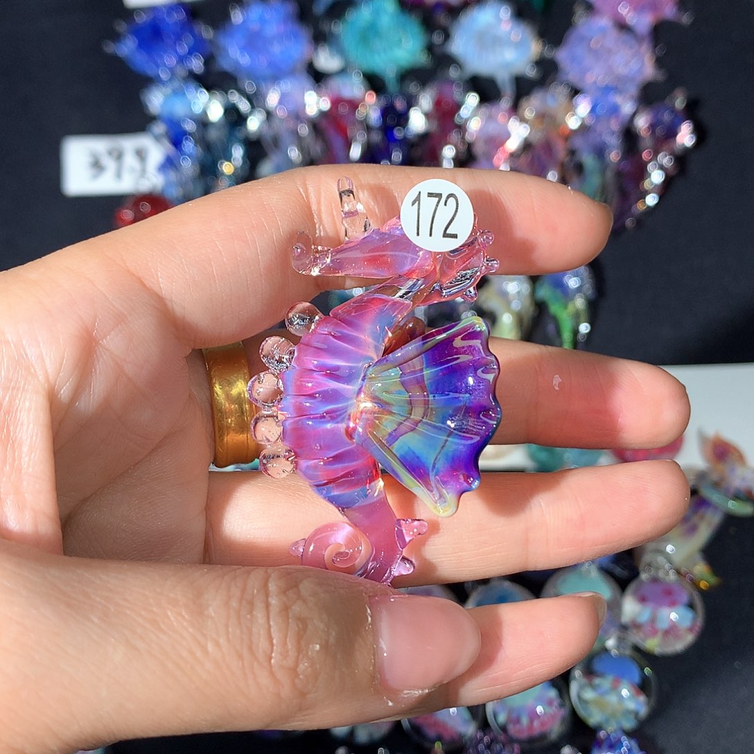 有机玻璃小*涂172海马