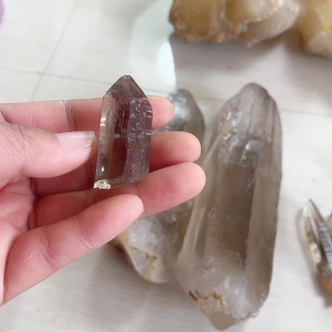 水晶天然水晶原石未镶嵌?****?