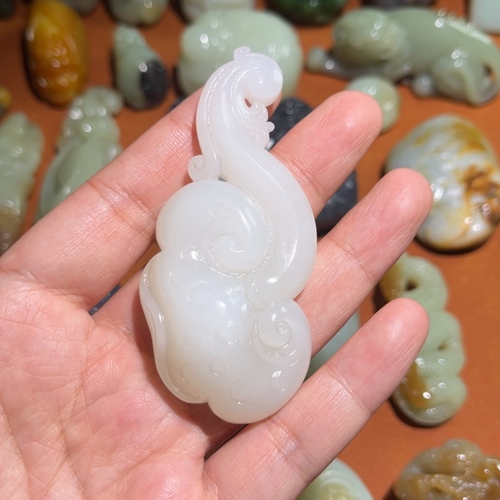 和田玉挂件未镶嵌