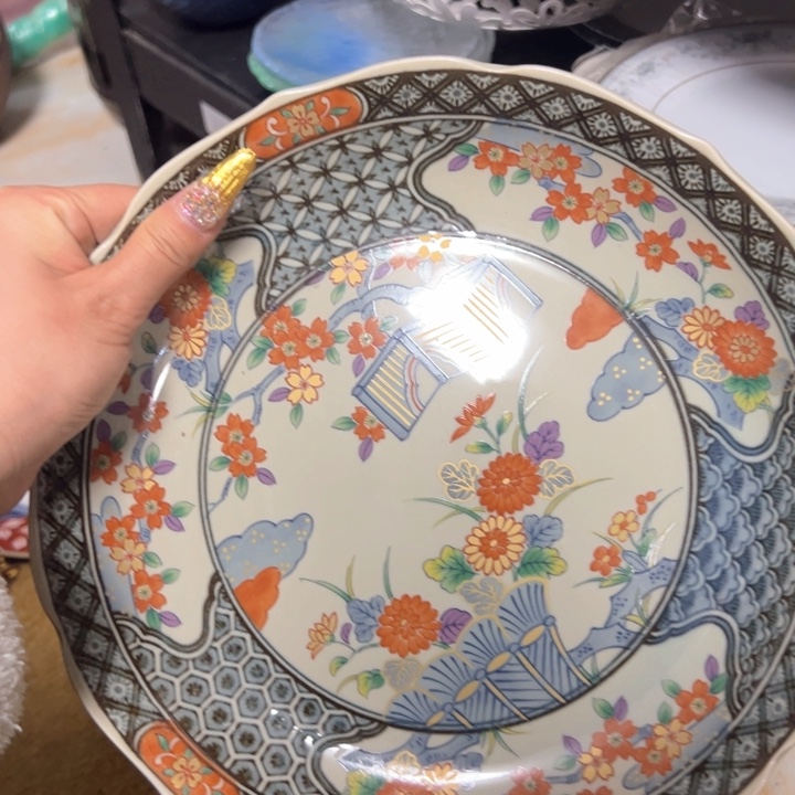 盖碗瓷器直播放漏中