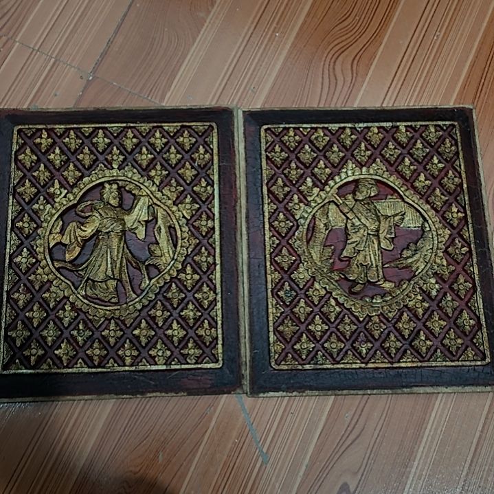 香樟木顺**造木雕花板，一物一拍。