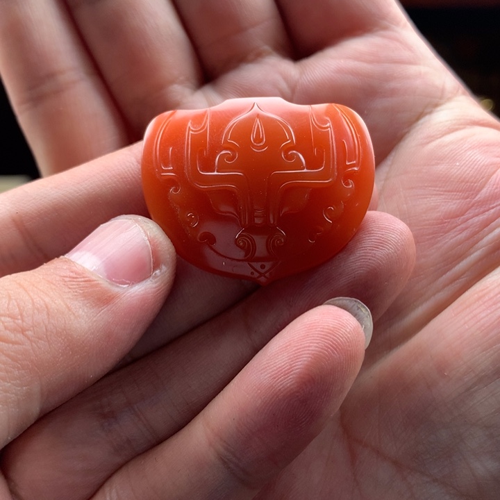 南红玛瑙手串未镶嵌锡**特