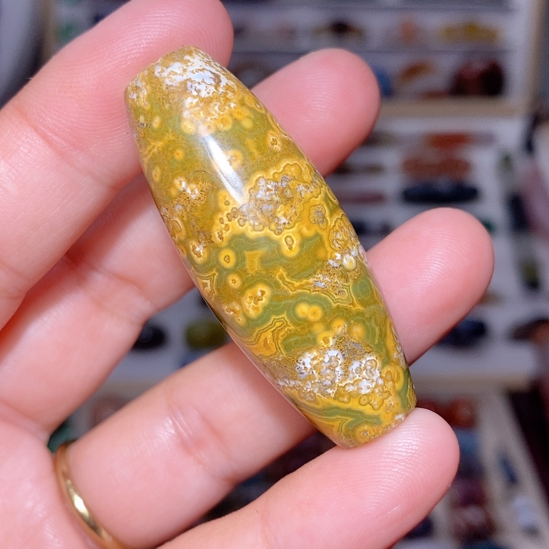 玛瑙未镶嵌吊坠……