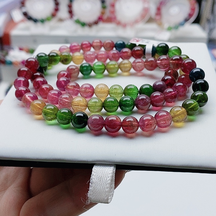 碧玺手链未镶嵌5号