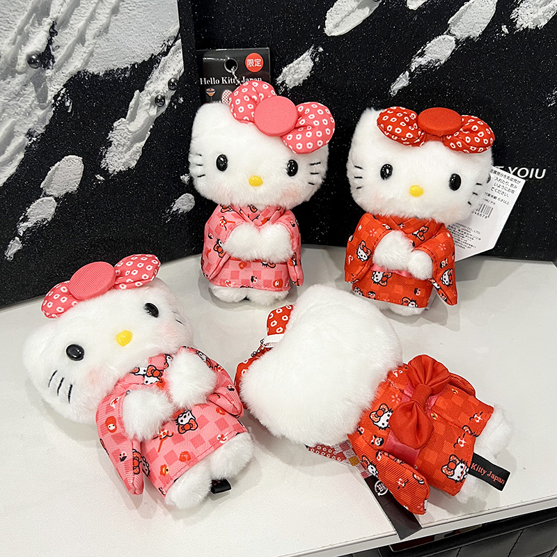 满印和服kitty 可爱包包挂件