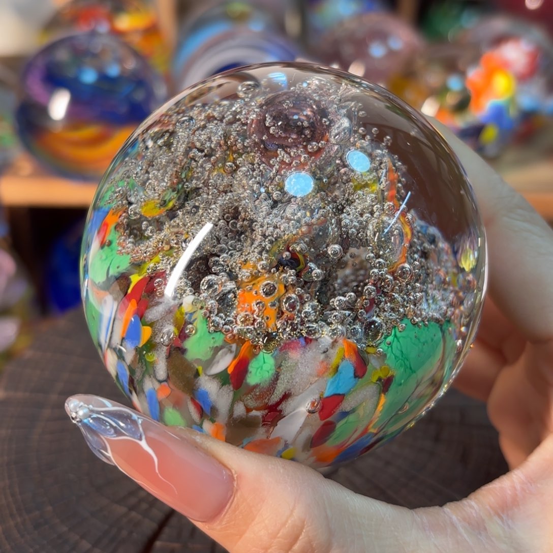 手工艺品琉璃微瑕