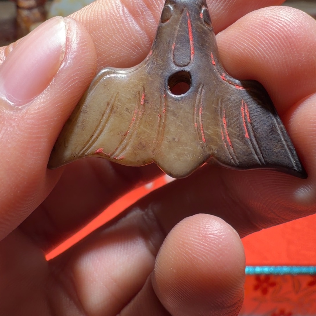 荣***堂和田玉（糖玉）未镶嵌颈饰