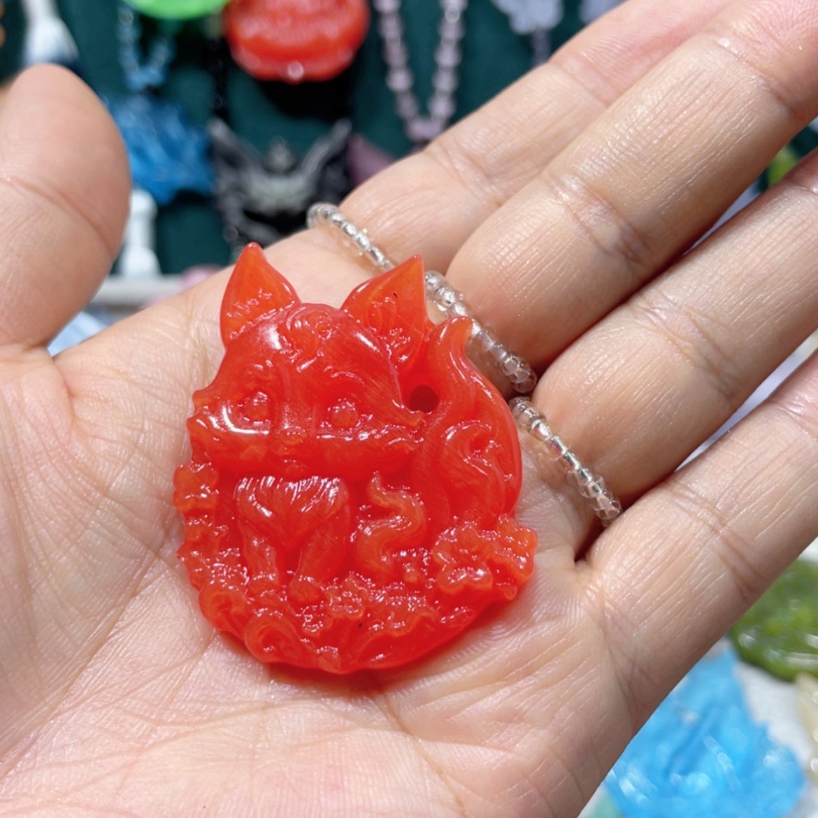 【闪购商品】未镶嵌岫玉颈饰98项链