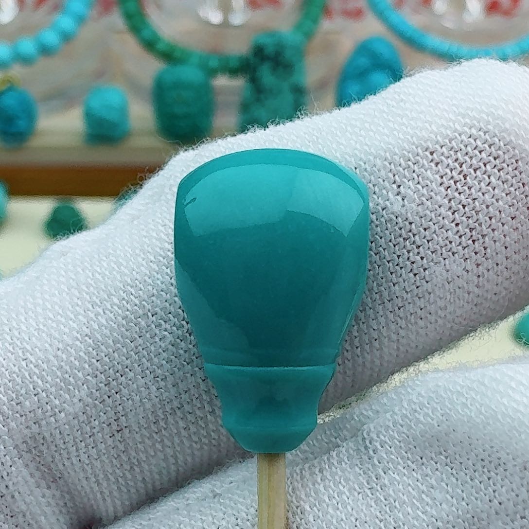 绿松石三通11未镶嵌