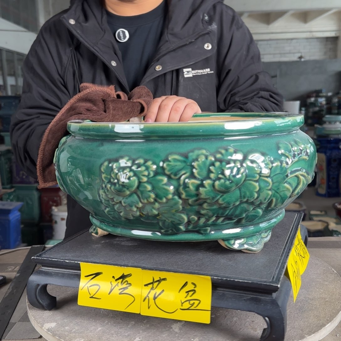 陶。一风堂石湾花盆