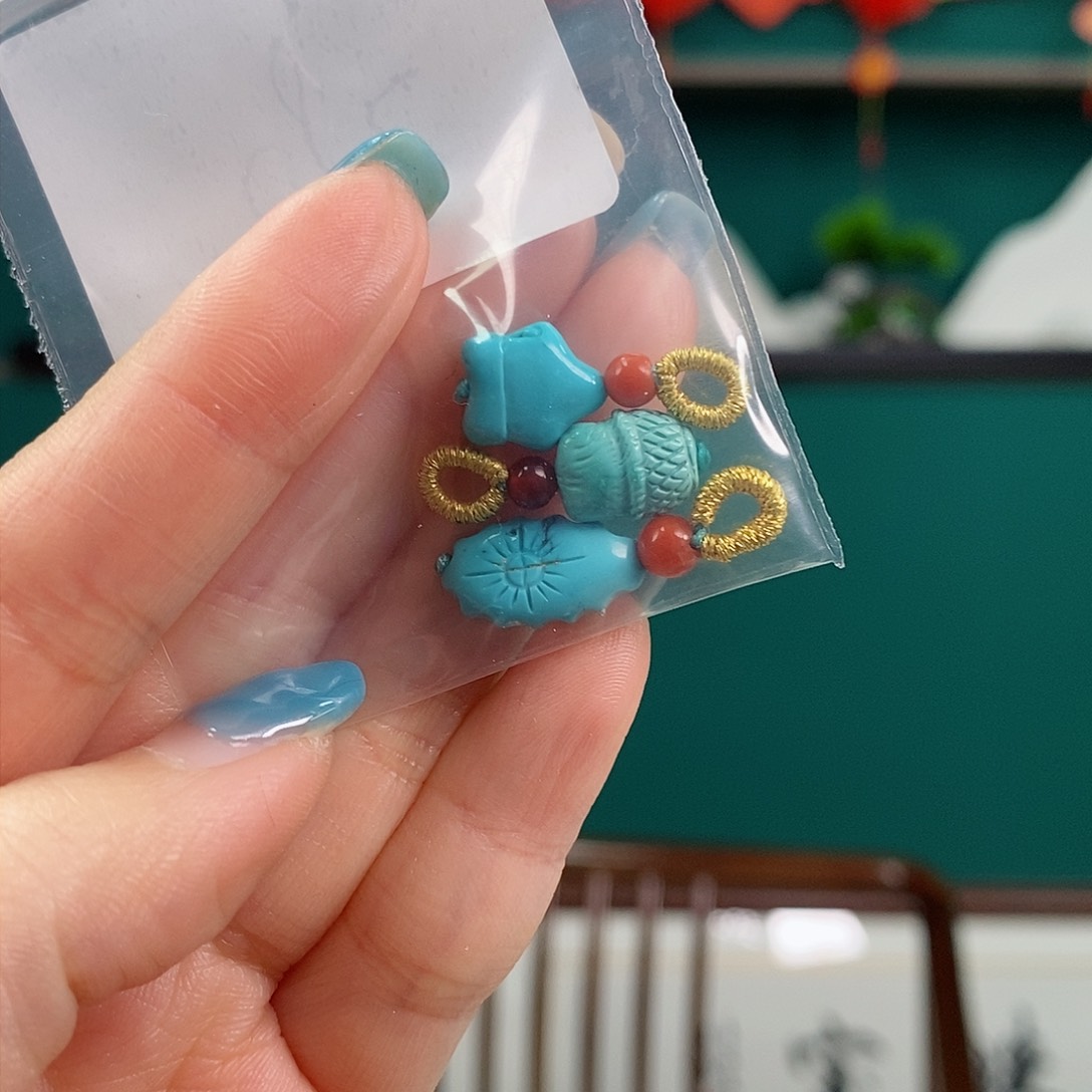 绿松石珠宝奇石未镶嵌