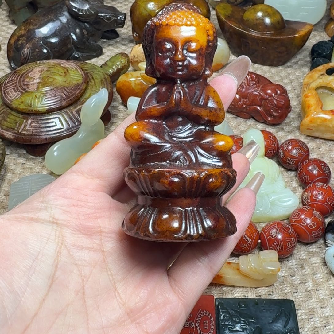 白玉菩提吊坠挂件