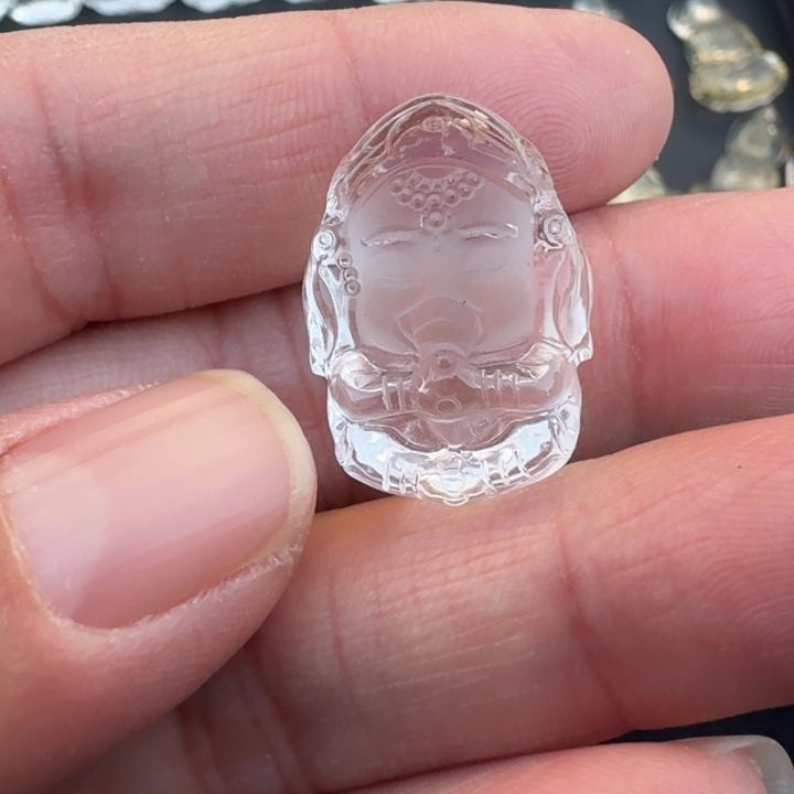 水晶颈饰未镶嵌吊坠