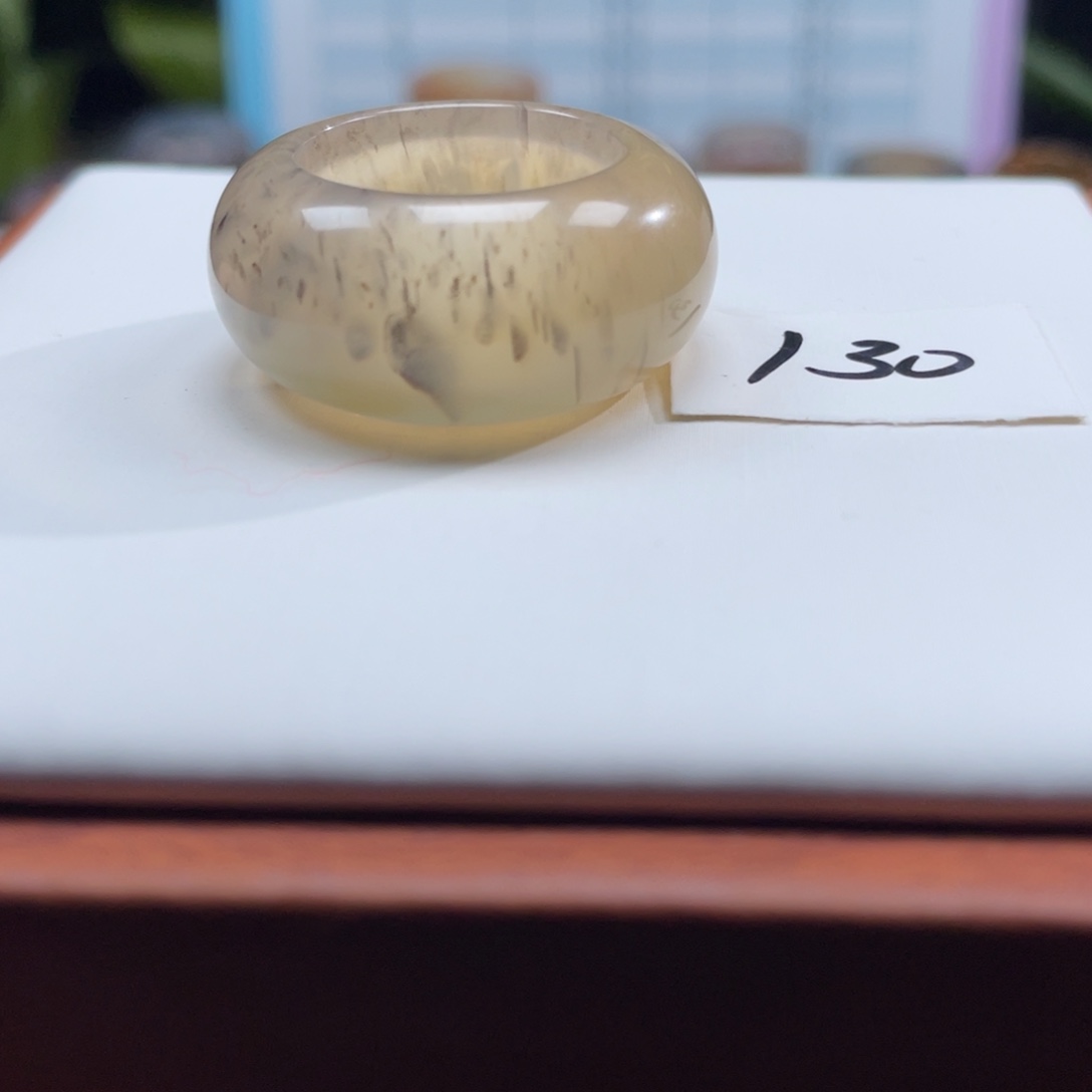 玛瑙/玉髓未镶嵌戒指Z19.1港20