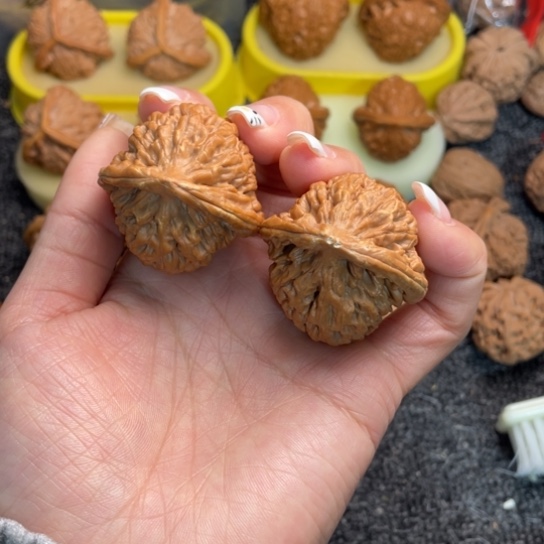 墙***头吊坠文玩核桃3莲花