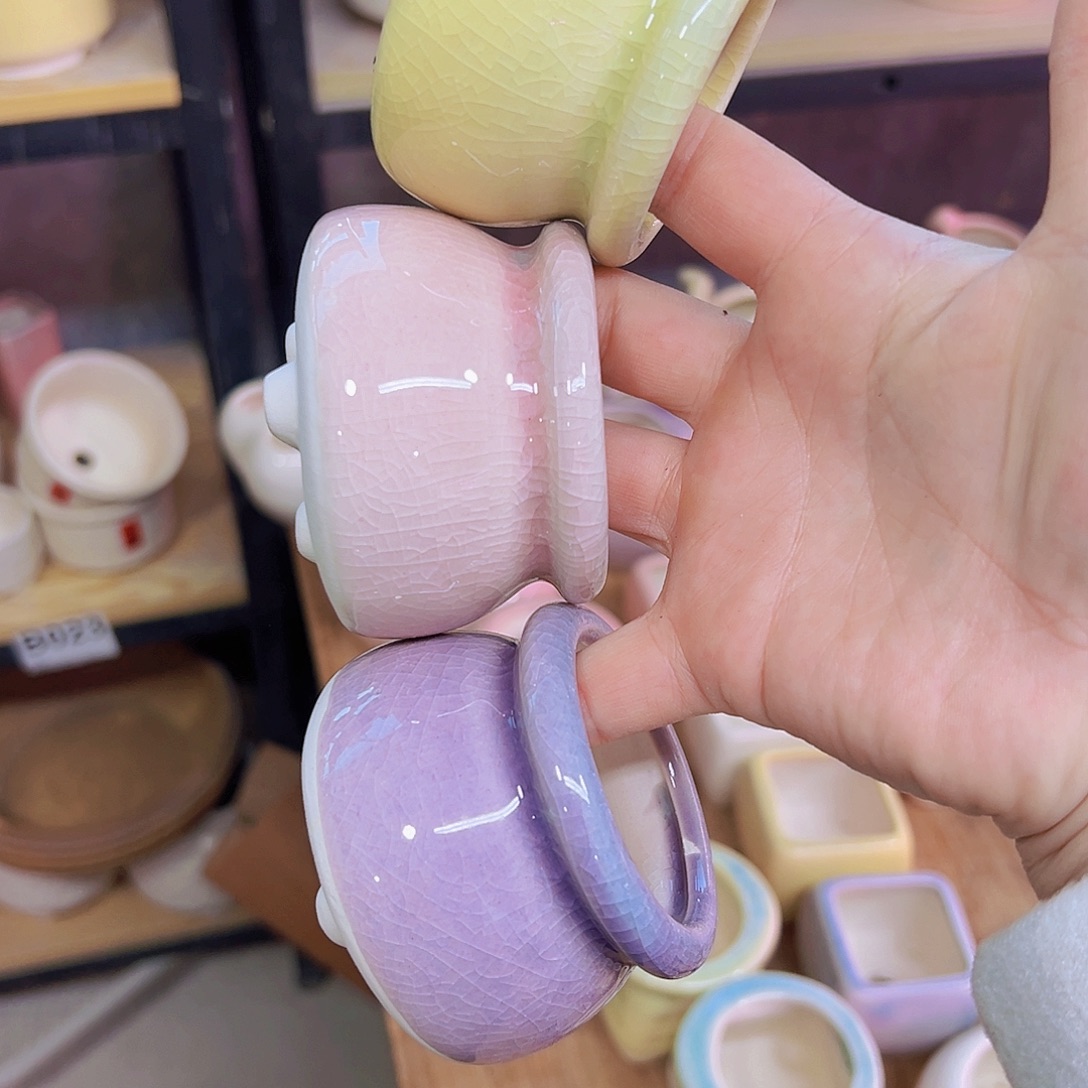 陶瓷花盆当场凑满12包邮