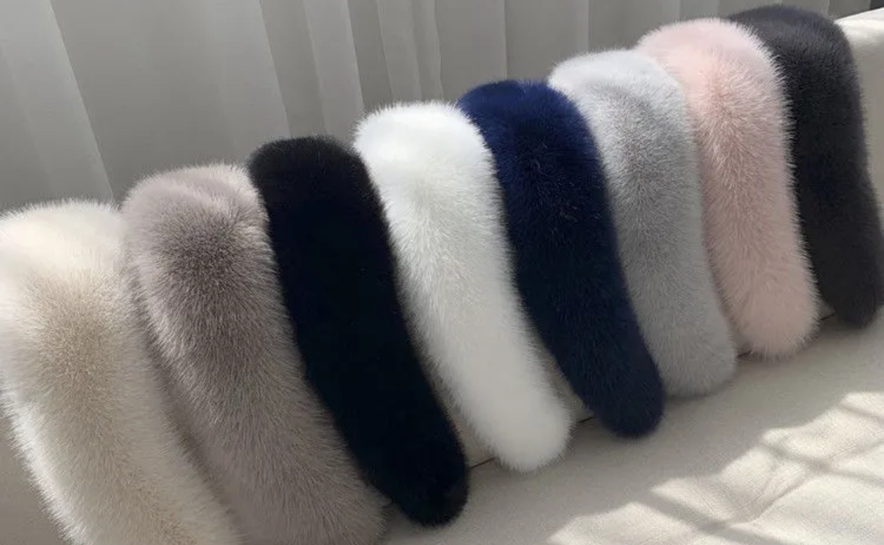 高端饰品，围脖帽领