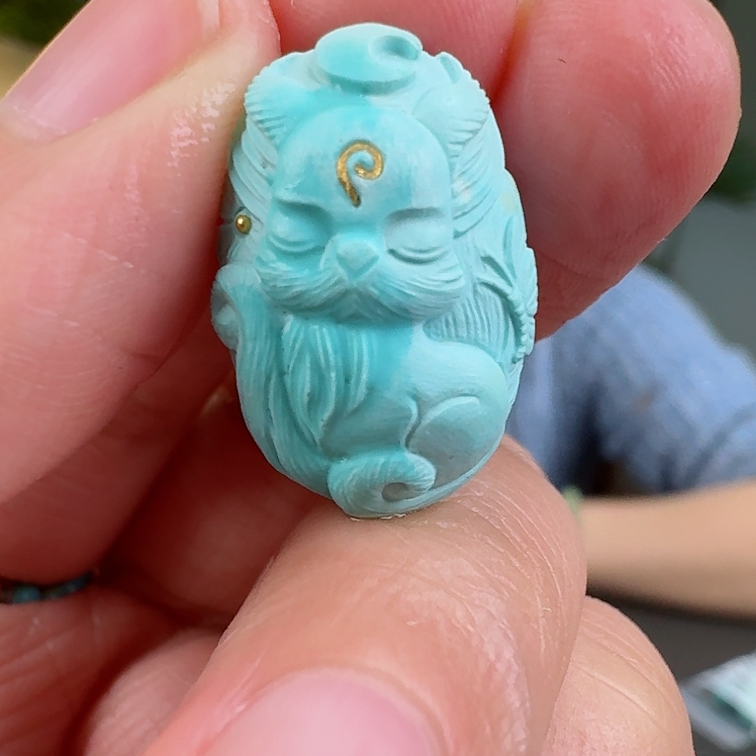 绿松石珠宝奇石未镶嵌