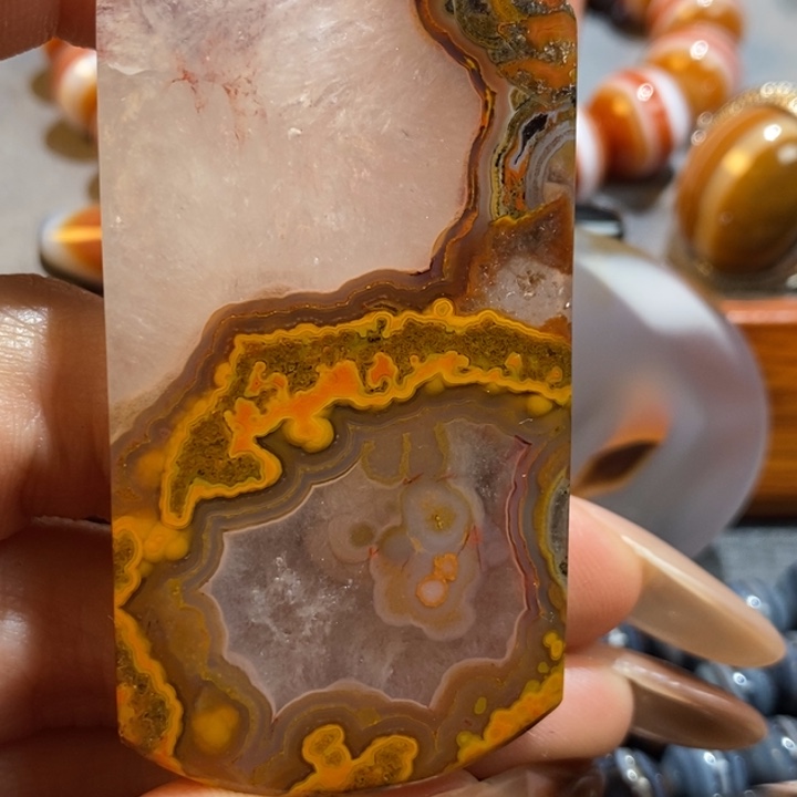 玛瑙/玉髓未镶嵌颈饰