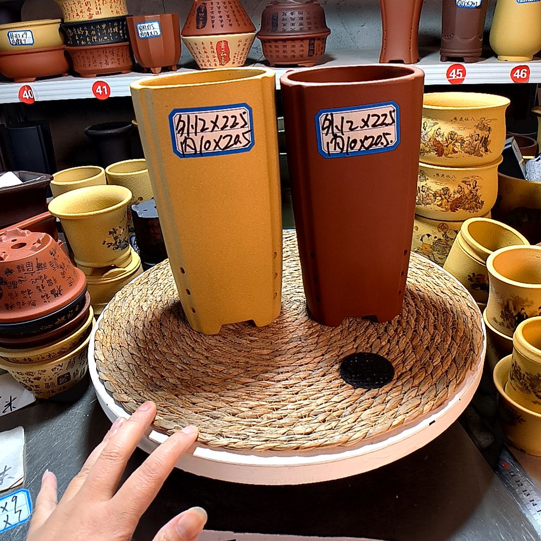 宜兴紫砂紫砂花盆花盆