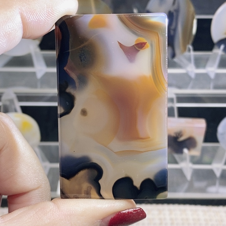 玛瑙/玉髓未镶嵌颈饰