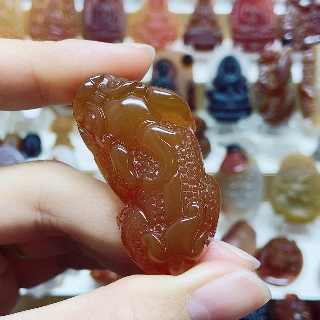 玛瑙/玉髓未镶嵌颈饰