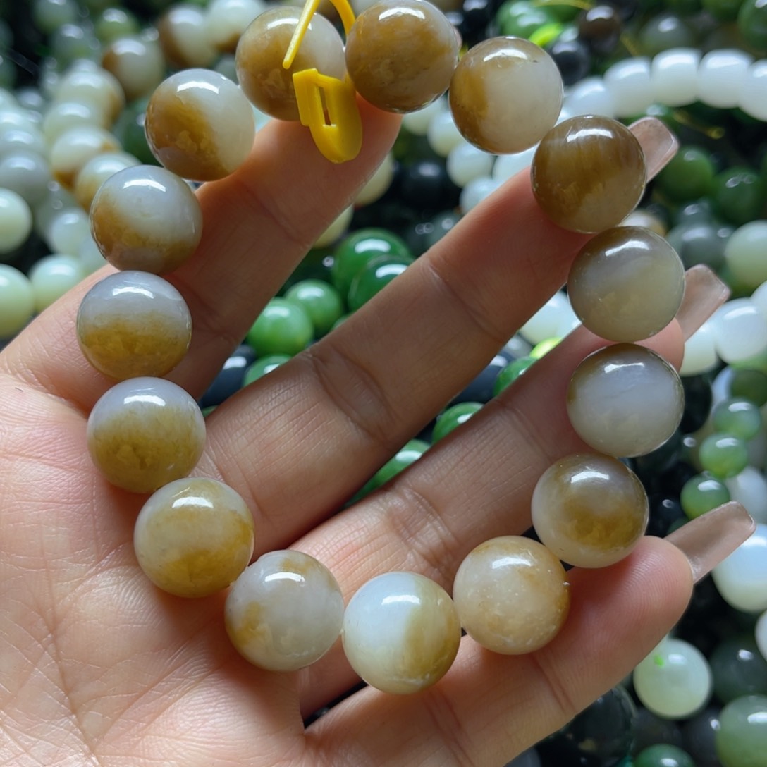 和田玉手链未镶嵌