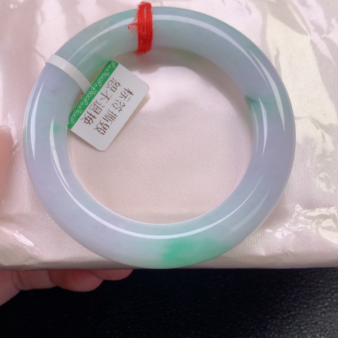 未镶嵌手镯翡翠缅甸天然翡翠手镯54