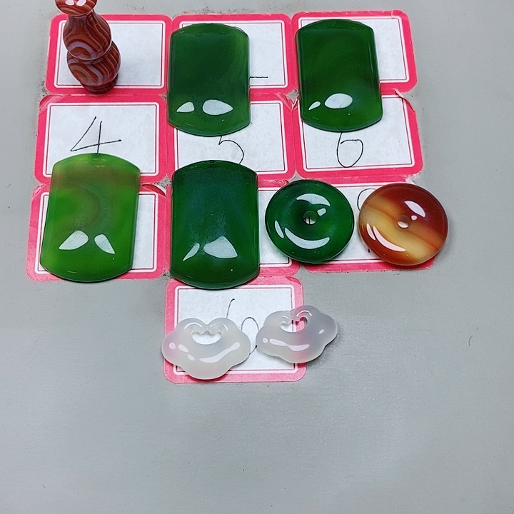 未镶嵌吊坠(不含链)玛瑙/玉髓柳*下