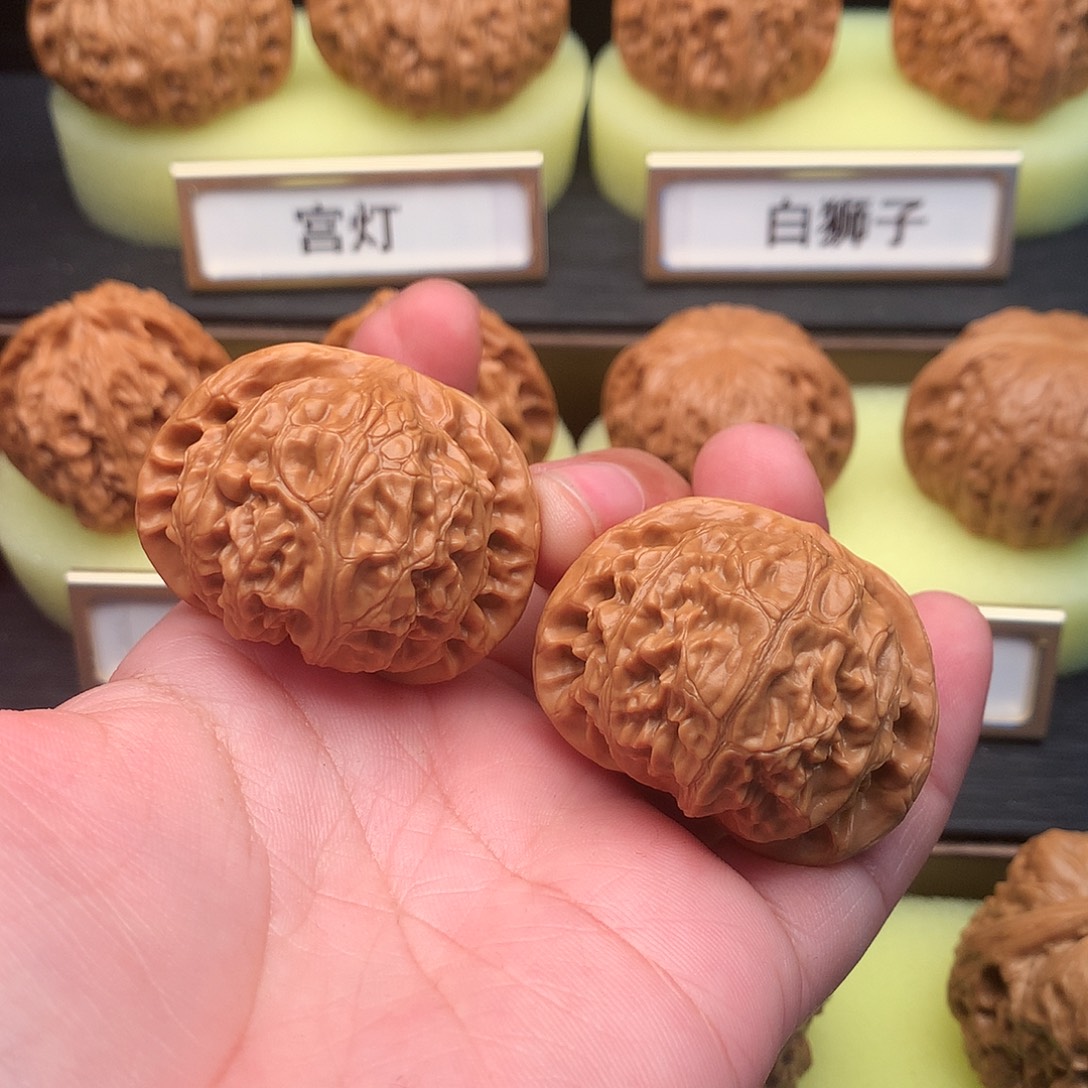 吊坠文玩核桃712号宫灯40