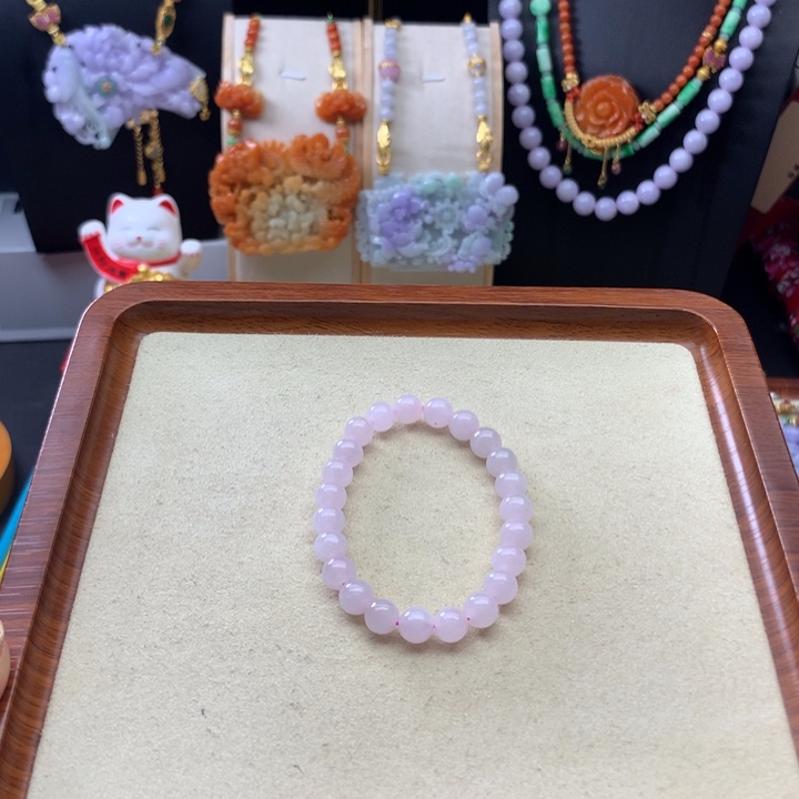 翡翠手链未镶嵌翡翠手串