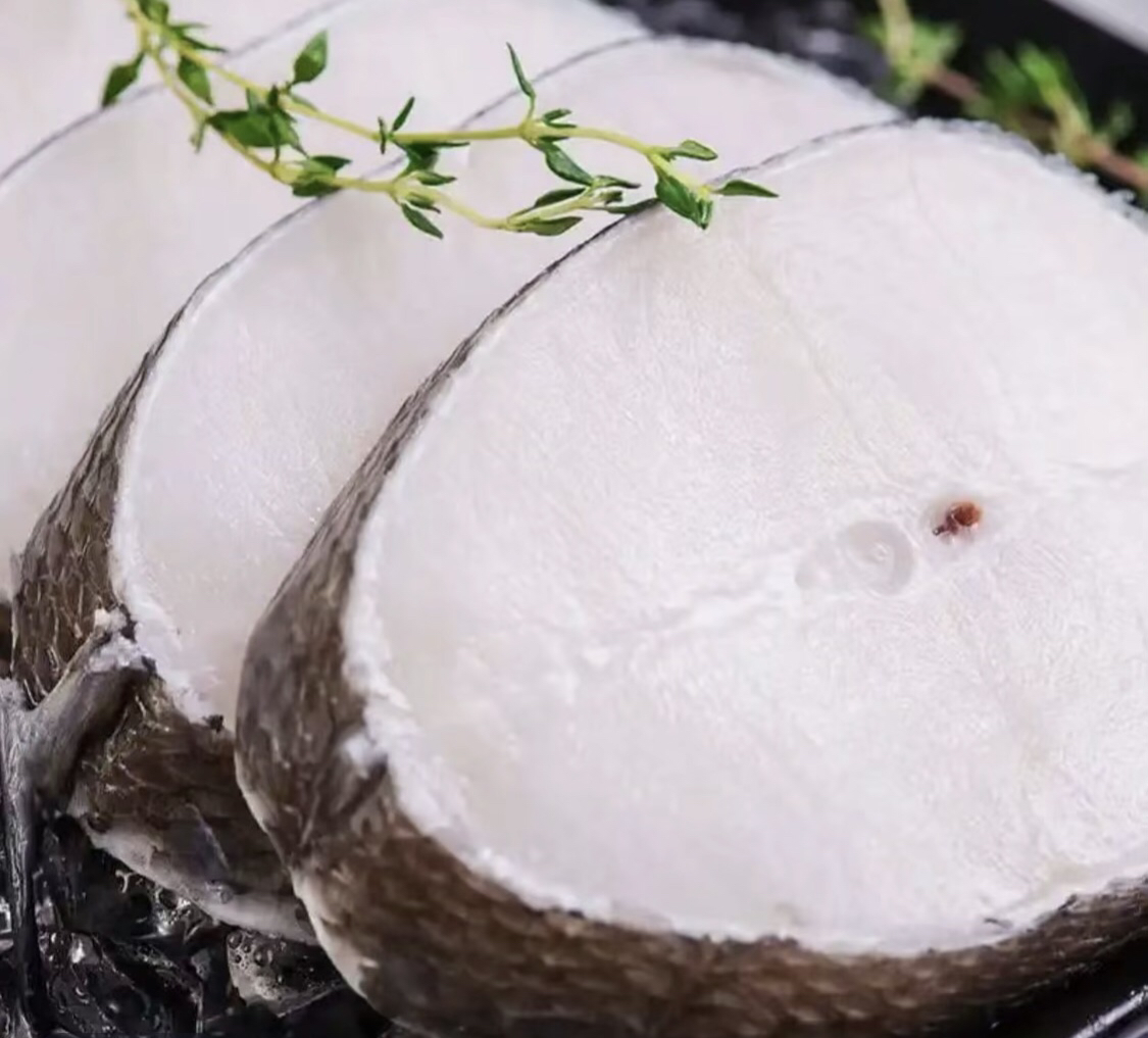 新鲜海捕鳕鱼中段肉质鲜美适合宝宝辅食500g/包