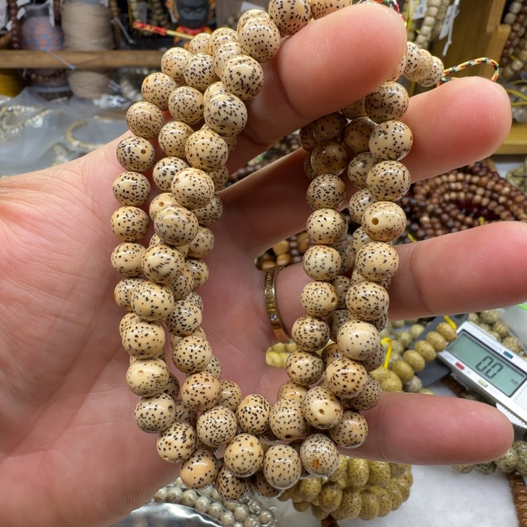 海***子星月菩提吊坠陈籽9圆脖挂