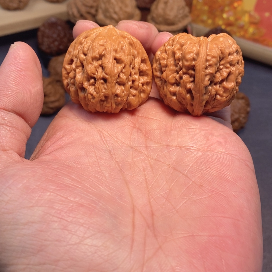 把件文玩核桃福利款38尺平谷凹底