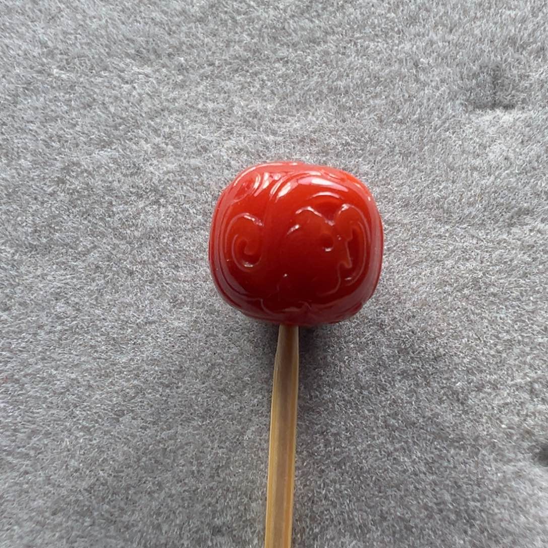 南红玛瑙未镶嵌珠子