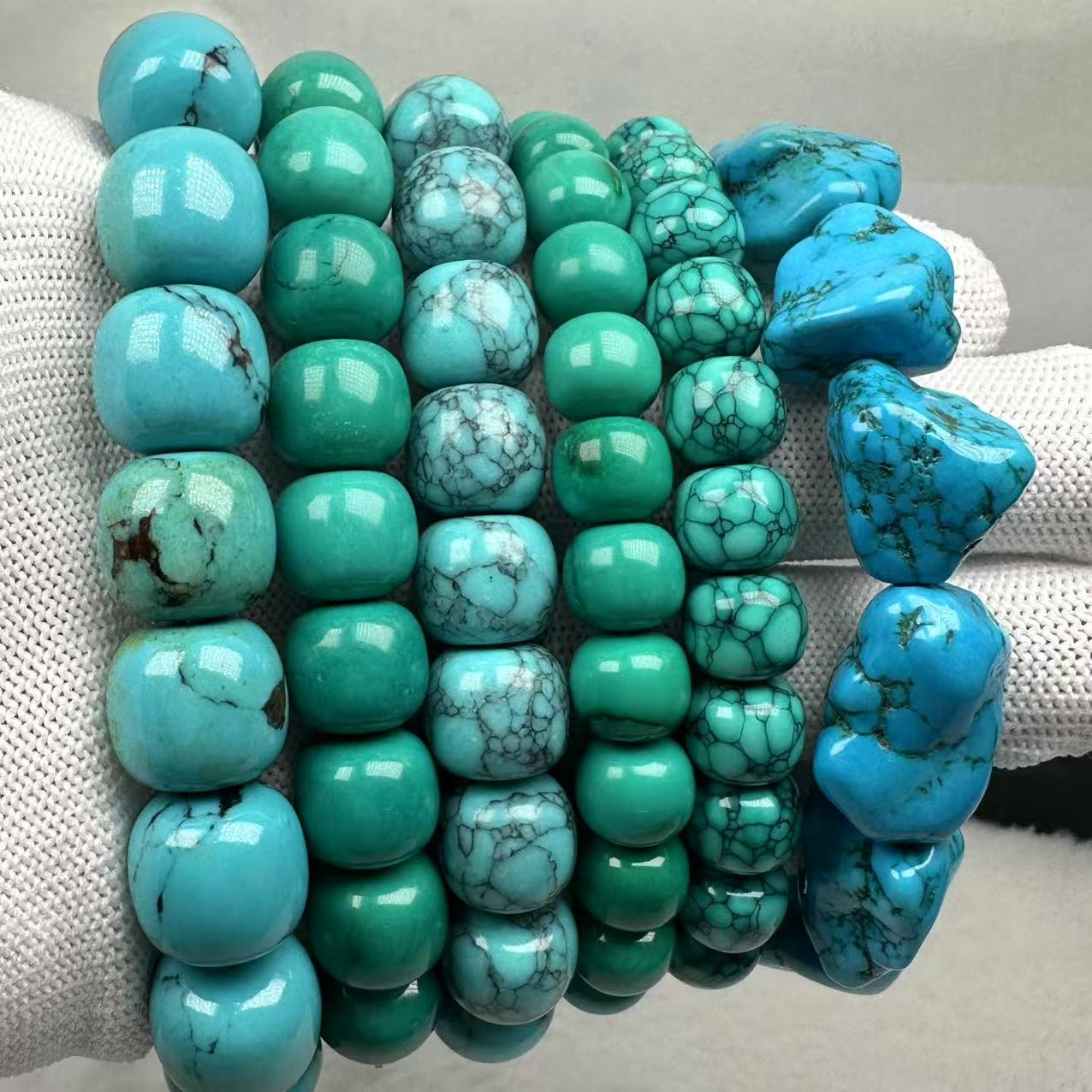 【2号链接】  蓝绿手串专拍 以直播间介绍为准