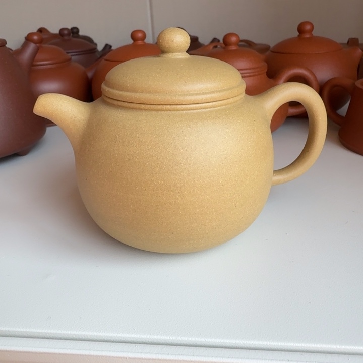 紫砂茶壶本绿匏尊200cc