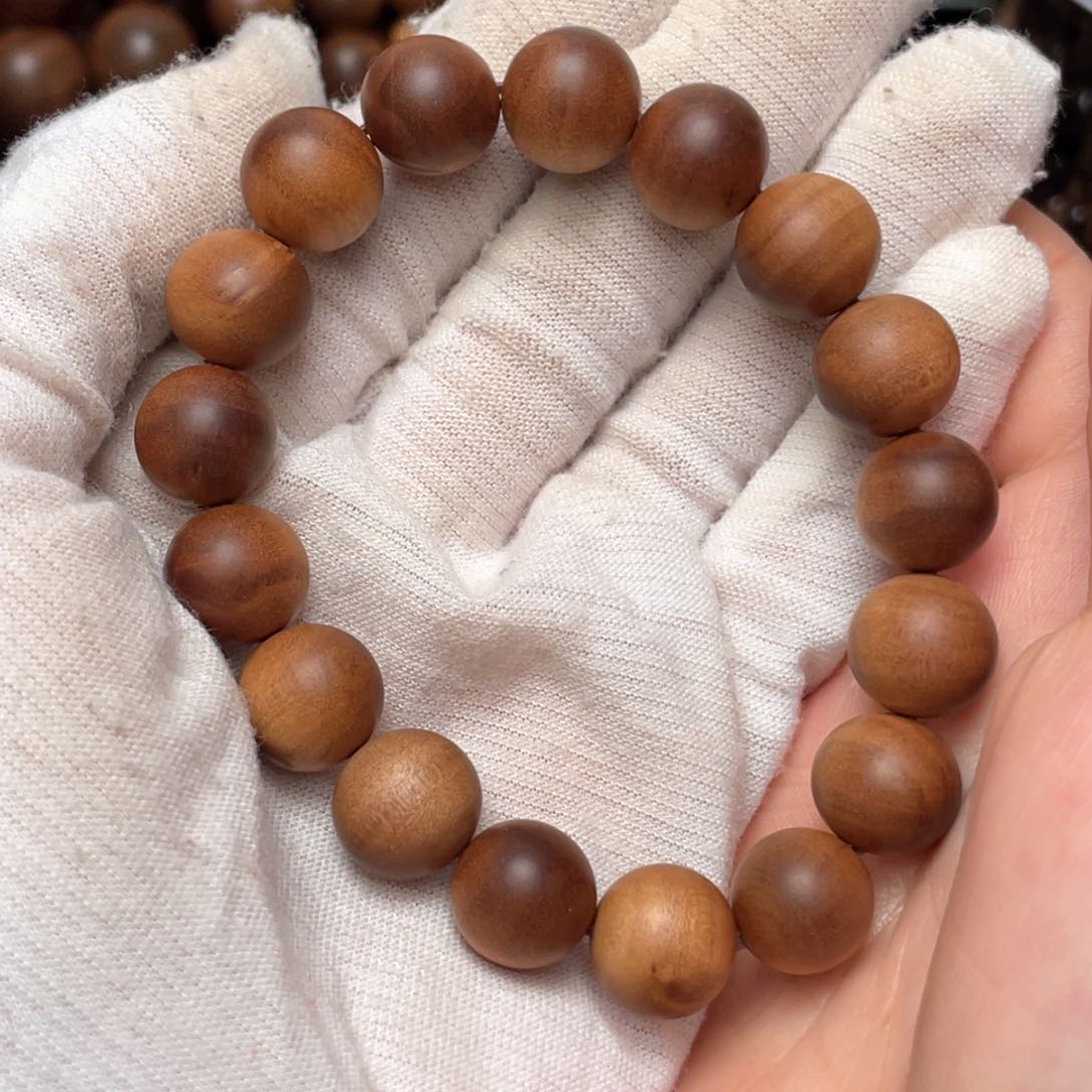 檀香木手串/手链迈索尔老山檀12节油线