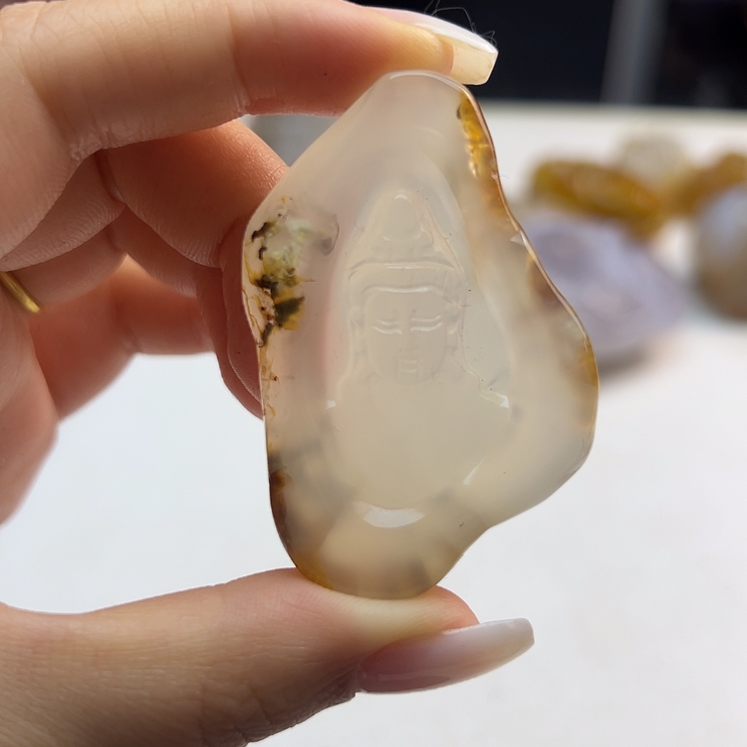 玛瑙/玉髓未镶嵌颈饰