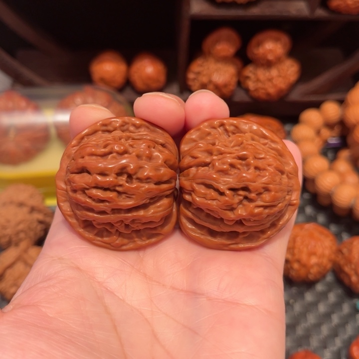 文玩核桃把件四座楼41